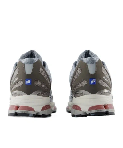 New Balance Mens Dark Silver Metallic Gra Abzorb 1890 Mesh Trainers In Gray