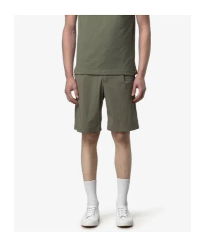 K-way Ilton Light Tech Shorts In Green