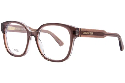 Dior Full Frame Plain Mirror In Brown