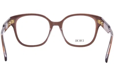 Dior Full Frame Plain Mirror In Brown