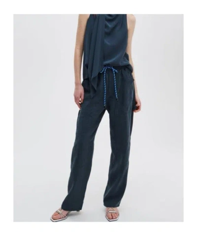 Rag & Bone Drawstring-waist Cargo Pants In Blue