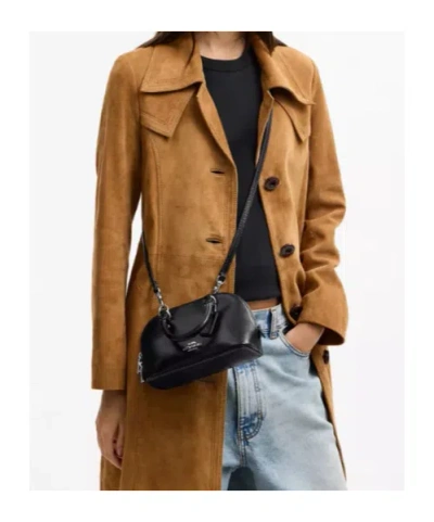 Coach Lara Mini Satchel Bag In Black | ModeSens