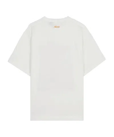 Nanga Keep Rolling T-shirt In White