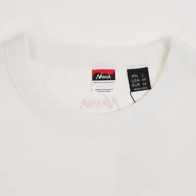 Nanga Keep Rolling T-shirt In White