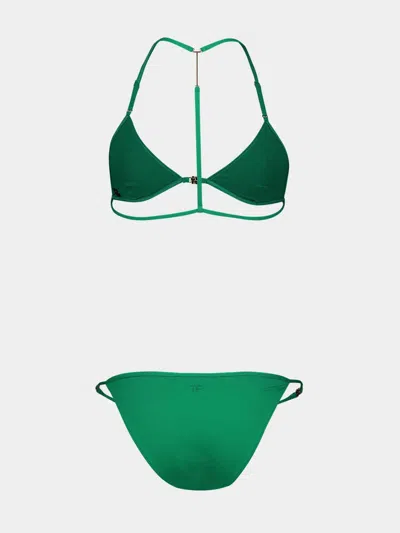 Tom Ford Triangle Bikini Set In Black