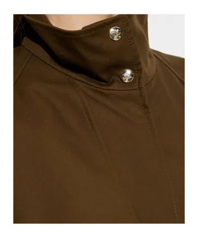 Max Mara Short Sleeve Jacket In Brown