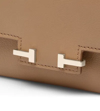 Tom Ford Folding Rectangular Wallet In Brown