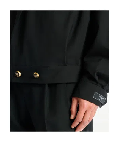 Balmain Wool 2-button Jacket In Black