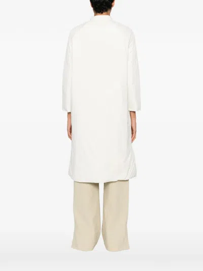 Psophia Belted Button-cuff Coat In Neutral
