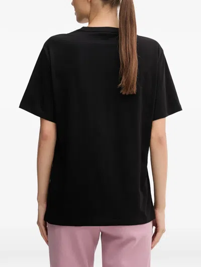 Ea7 Jersey T-shirt In Black