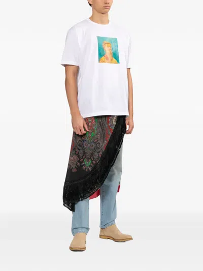 Junya Watanabe Layer Denim Pants In Blue