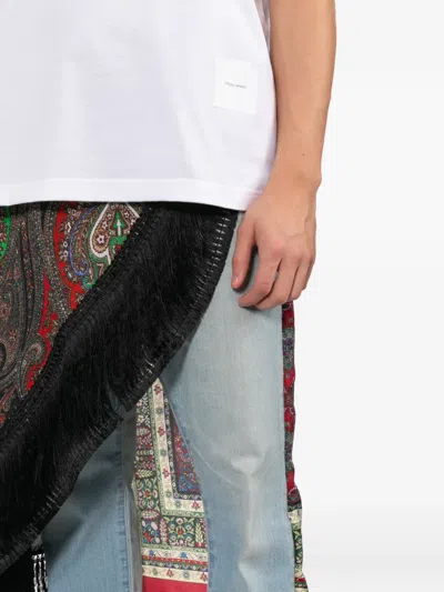 Junya Watanabe Layer Denim Pants In Blue