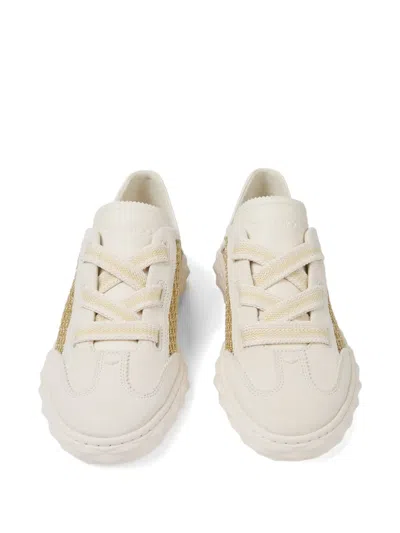 Jimmy Choo Diamond Light Flex Mesh Sneakers In Multi