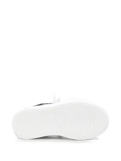 Marni Logo-print Leather Sneakers In Multi