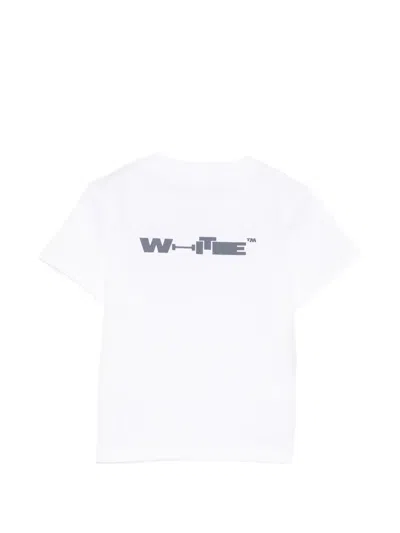 Off-white Logo-print T-shirt In White