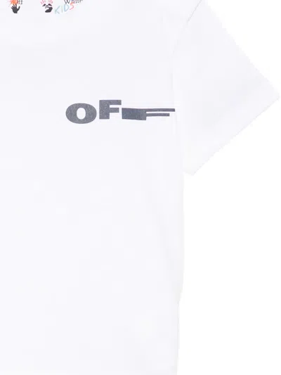 Off-white Logo-print T-shirt In White