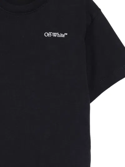 Off-white Logo-print T-shirt In Black