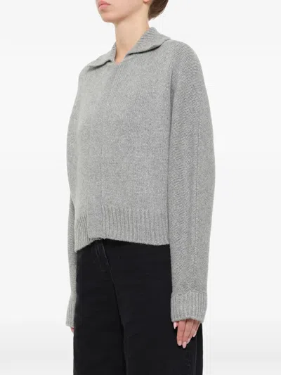 Entire Studios Marla Bomber Jacket In Gray