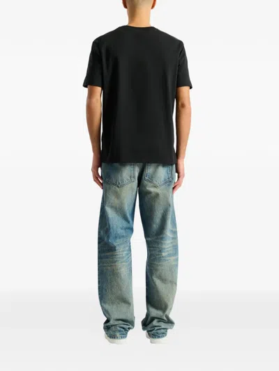 Balmain Insect T-shirt In Black
