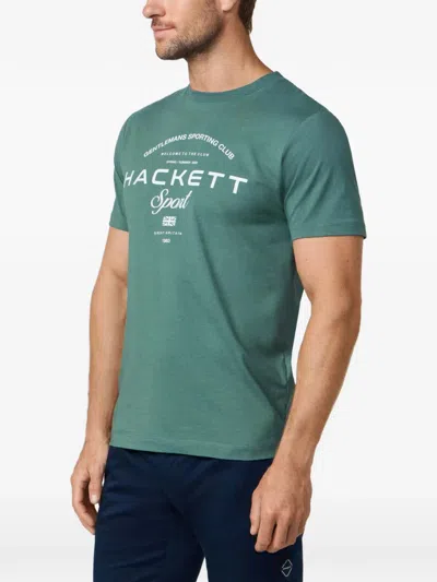 Hackett Logo-print T-shirt In Multi