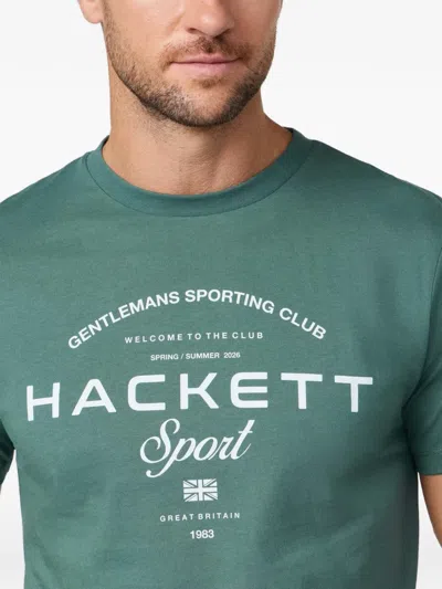 Hackett Logo-print T-shirt In Multi