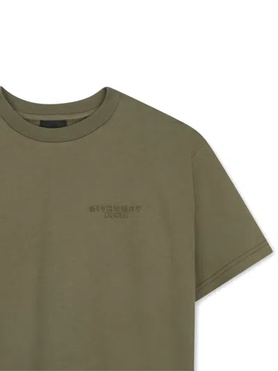 Givenchy Logo-embroidered T-shirt In White