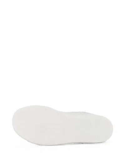 Chloé Scalloped Leather Sneakers In Multi