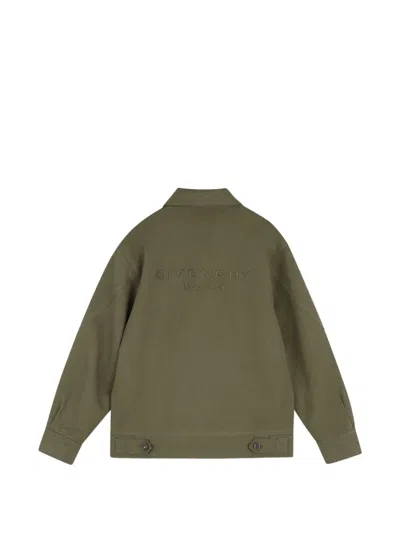 Givenchy Jacket Kids Color Green In Green
