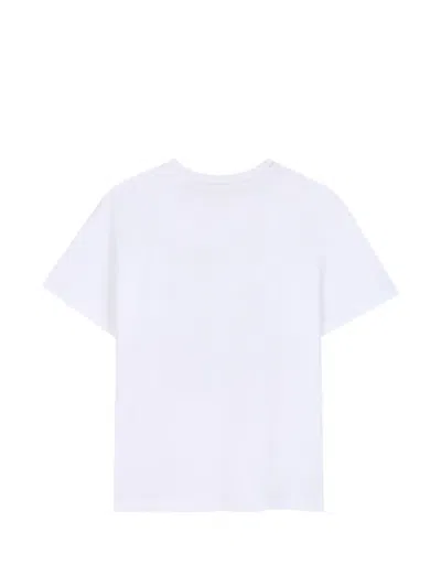 Givenchy Check-print Logo-print T-shirt In White