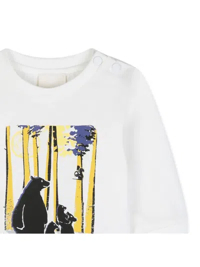 Givenchy Graphic-print Long-sleeve T-shirt In White