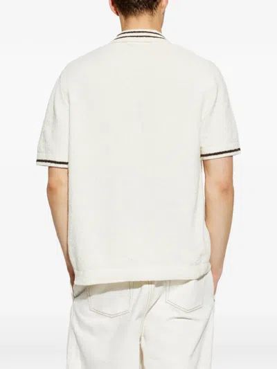 Samsoe & Samsoe Short Sleeve Shirt In White