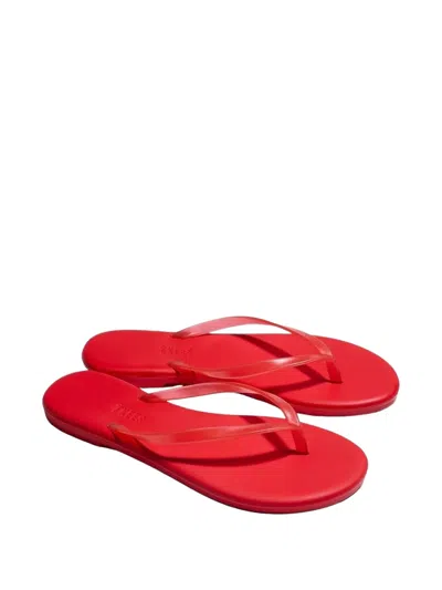 Tkees Aqua Jelly Flip Flops Sol Red