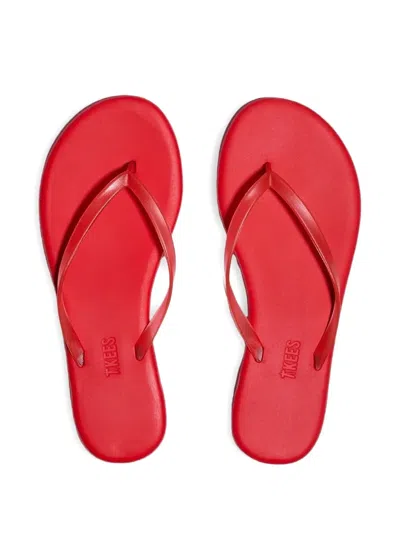 Tkees Aqua Jelly Flip Flops Sol Red