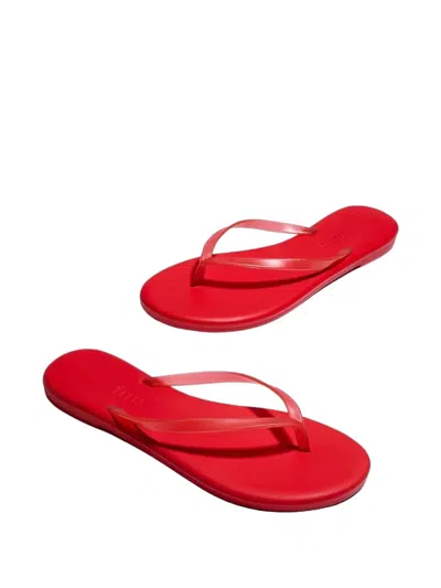 Tkees Aqua Jelly Flip Flops Sol Red