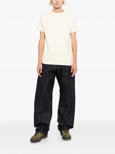 Samurai Jeans Crew-neck T-shirt In Neutral