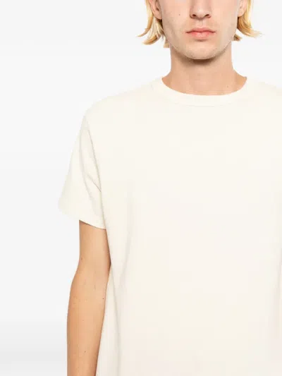 Samurai Jeans Crew-neck T-shirt In Neutral