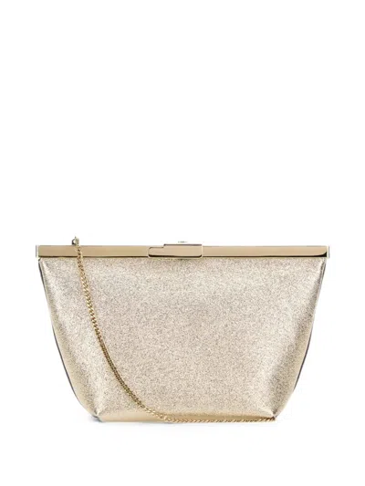 Jimmy Choo Ganache Mini Bag In Gold