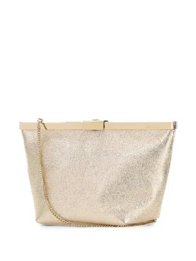 Jimmy Choo Ganache Mini Bag In Gold