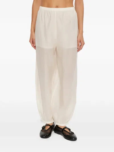 By Malene Birger Lumas Elasticated-cuff Trousers In Multi
