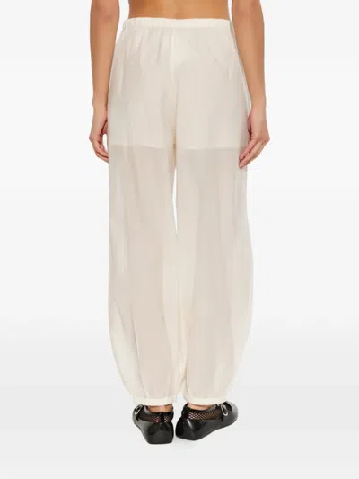 By Malene Birger Lumas Elasticated-cuff Trousers In Multi