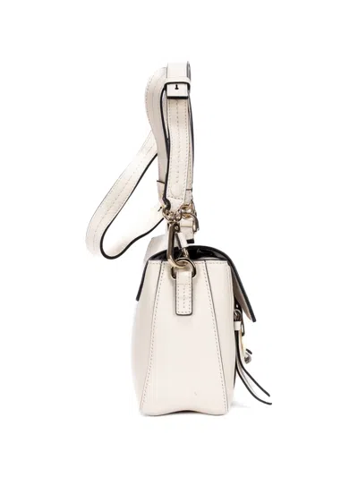 Pre-owned Chloé Faye Backpack In Neutral