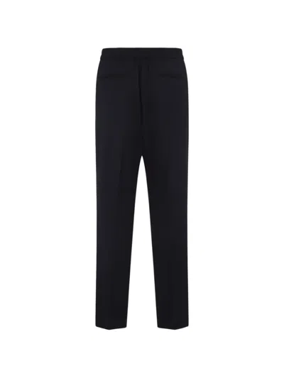 Paul Smith Elasticated Wool Trousers In Multi