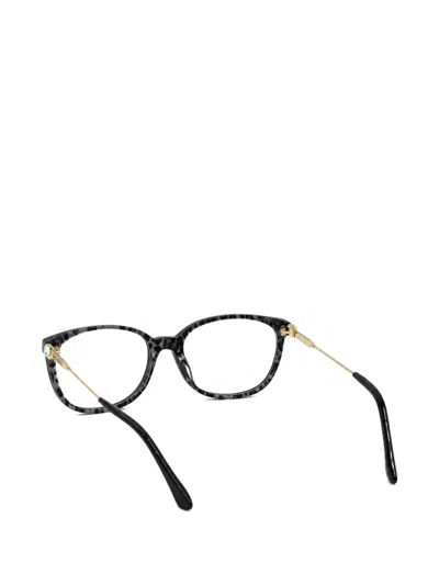 Jimmy Choo Rectangle-frame Glasses In White