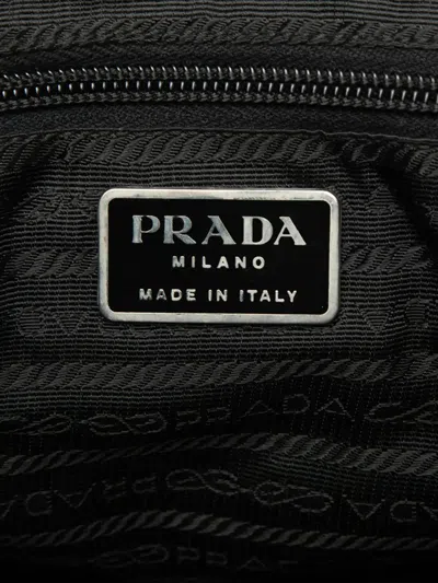 Pre-owned Prada 2000-2013 Tessuto Drawstring Backpack In Blue