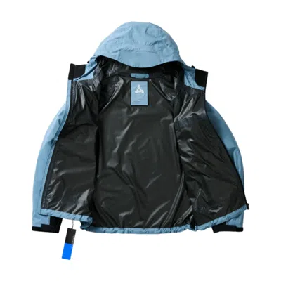 Palace Pertex Shield Lite Jacket 'smoke' In Blue