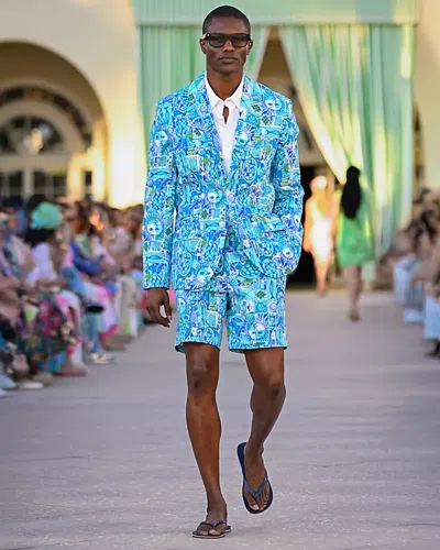 Lilly Pulitzer Men's Stuff Flagler Blazer In Multi