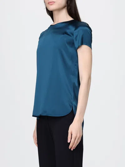 Mm Max Mara Silk Blouse In Brown