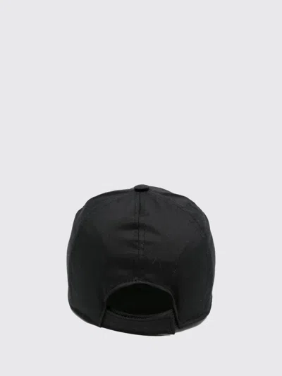 Balmain Logo Embroidered Baseball Cap In Black