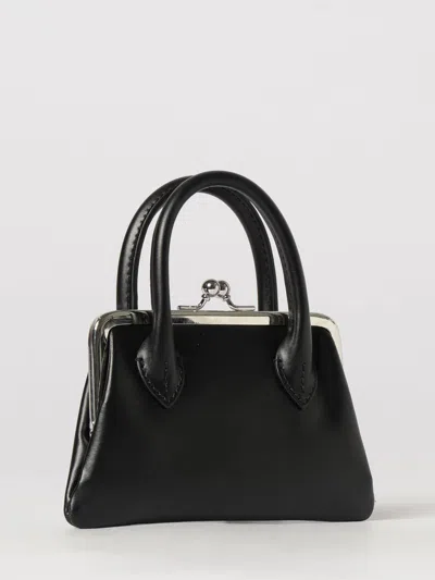 Comme Des Garçons Frame Top Handle Bag In Black