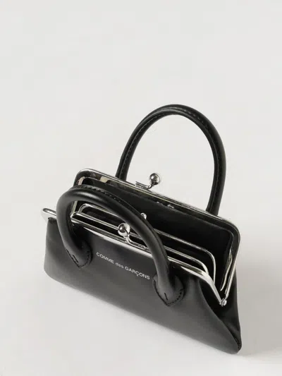Comme Des Garçons Frame Top Handle Bag In Black